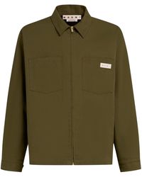 Marni - Zipped Shirt - Lyst