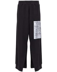 MM6 by Maison Martin Margiela - ナンバーモチーフ フレアパンツ - Lyst