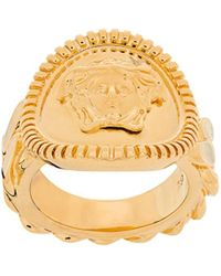 Versace Ring im Kettendesign - Mettallic