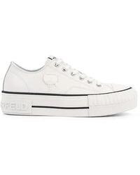 KARL LAGERFELD - Logo-Detail Sneakers - Lyst