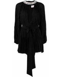 Alexandre Vauthier - Vestido Corto Con Apliques De Cristal - Lyst