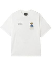 Musium Div. - Graphic-Print Logo-Patch T-Shirt - Lyst