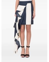 Calvin Klein - Gestreepte Mini-Rok - Lyst