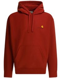 Carhartt - American Script Logo-Embroidered Drawstring Hoodie - Lyst