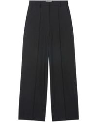 Eric Bompard - Front-Rib Palazzo Pants - Lyst