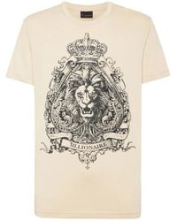 Billionaire - Round Neck T-Shirt - Lyst