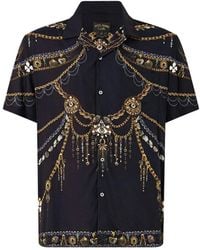 CAMILLA - Short-Sleeve Camp-Collared Shirt - Lyst