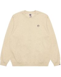 Aape By A Bathing Ape - Logo-Patch Crew-Neck Sweatshirt - Lyst