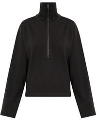 Lemaire - Sudadera con cremallera y cuello alto - Lyst