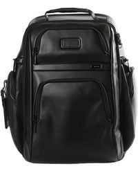 Tumi - Leather Laptop Backpack - Lyst