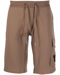 Calvin Klein - Cargo-Shorts mit Logo-Patch - Lyst