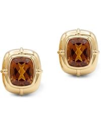 Goshwara - Zircon Cushion Earrings - Lyst