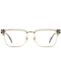 David Beckham - Brille Mit Eckigem Gestell - Lyst