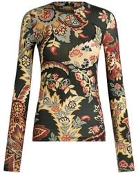Etro - Top Paisley - Lyst