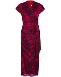 Cinq À Sept - Gail フローラル シルクドレス - Lyst