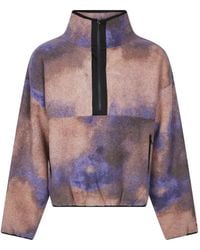 The North Face - Redbox Abstract-Print Fleece Jacket - Lyst