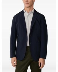 Hackett - Single-Breasted Lightweight Blazer - Lyst