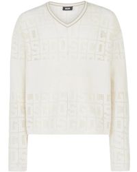 Gcds - Monogram-Macramé Jumper - Lyst