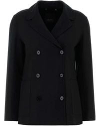 Max Mara - Blazer Met Dubbele Rij Knopen - Lyst