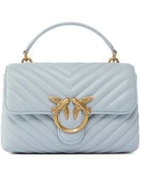 Pinko - Mini Lady Love Chevron-Pattern Tote Bag - Lyst