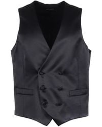 Luigi Bianchi - Double-Breasted Waistcoat - Lyst