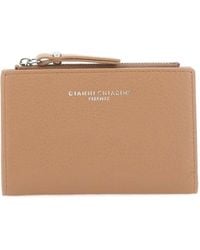 Gianni Chiarini - Dollaro Grained-Leather Wallet - Lyst