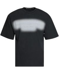 Alexander Wang - Embossed-Logo T-Shirt - Lyst