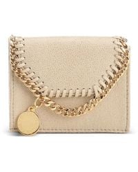 Stella McCartney - Falabella Chain-Trim Wallet - Lyst
