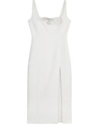 Blumarine - Midikleid Mit Cut-Out - Lyst