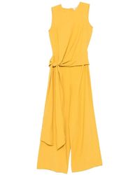 ViCOLO - Tuta Knot-Detail Jumpsuit - Lyst