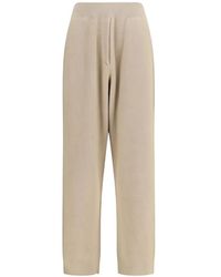 Brunello Cucinelli - Ribbed-Knit Cashmere Trousers - Lyst
