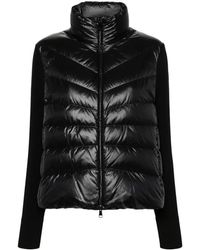 Moncler - Chaqueta con aplique del logo - Lyst