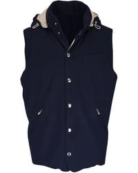 Brunello Cucinelli - Chaleco Con Capucha - Lyst