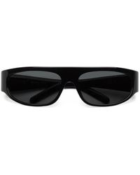 Max Mara Eyewear - Rectangle-Frame Sunglasses - Lyst