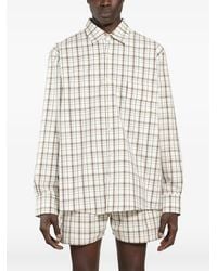 BRYAN JIMENE`Z - Check-Pattern Shirt - Lyst
