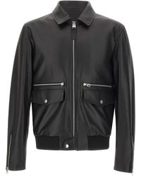 Mackage - Jakari Leren Jack Met Klepzak - Lyst