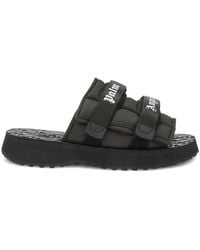 Palm Angels - Moto P Slide Sandals With Hook And Loop Closure For Suicoke - Lyst