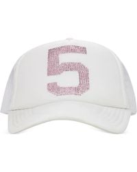 Sp5der - 555 Rhinestone-Embellished Trucker Hat - Lyst