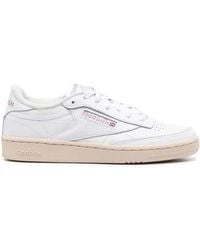 Reebok - Leather Low-Top Sneakers - Lyst