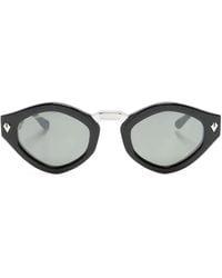 T Henri Eyewear - Tinted-Lenses Oval-Frame Sunglasses - Lyst