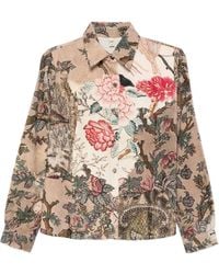 Yavi - Blouse Met Bloemenprint - Lyst