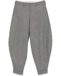Comme des Garçons - Hose mit Filz-Finish - Lyst