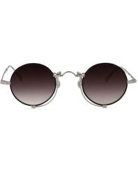 Matsuda - Metallic Round-Frame Sunglasses - Lyst