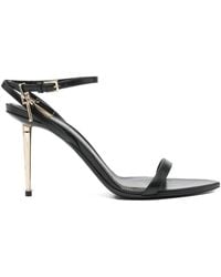 Tom Ford - Spitze Padlock Sandalen mit Absatz - Lyst