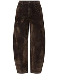 Liu Jo - Balloon Velvet Trousers - Lyst
