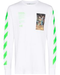 Off-White c/o Virgil Abloh Pascal Painting Sweatshirt - White