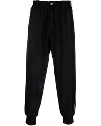 Y-3 - Logo Wool Blend Sweatpants - Lyst