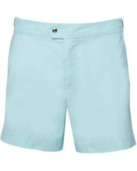 Tom Ford - Side-Buckle Swim Shorts - Lyst