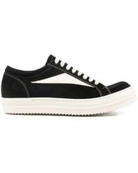 Rick Owens - Canvas Vintage Low-Top Sneakers - Lyst