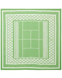 Lacoste - Tennis Patterned Scarf - Lyst